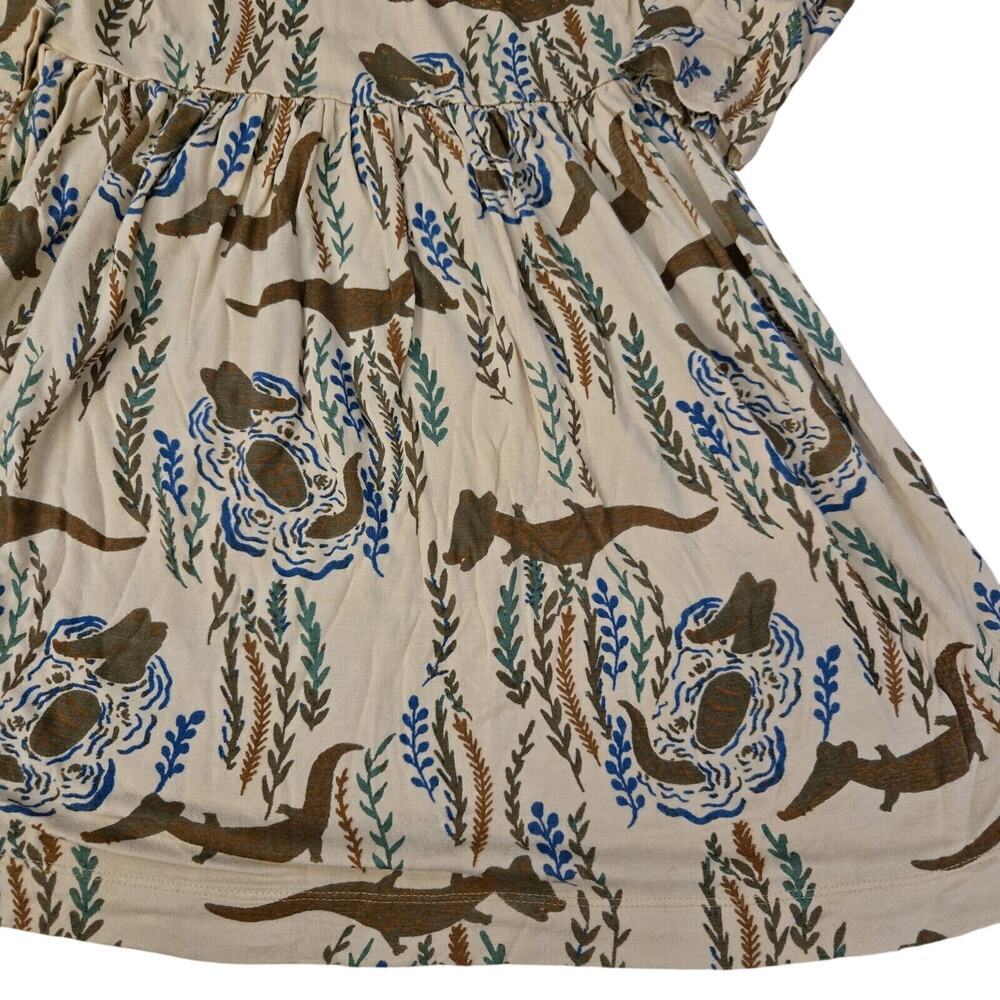 KATE QUINN Alligator Crocodile Twirl Dress 5T Bamboo - Picture 2 of 5